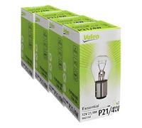 Valeo Bombilla halógena ESSENTIAL 32105 P21/4W (x2) (Paquete de 4)