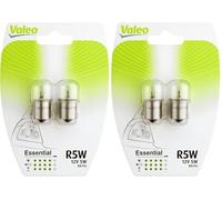 Valeo Bombilla halógena ESSENTIAL 32126 R5W (x2) (Paquete de 2)