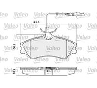 VALEO Bremsbelagsatz, Scheibenbremse 872124