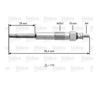 VALEO Bujía Apto para Opel Movano Combi 1.9 Dti Suzuki Vitara Cabrio