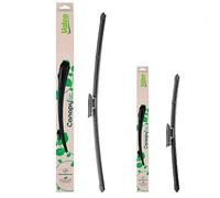 VALEO CANOPY Limpiaparabrisas - Kit De Escobillas Limpiaparabrisas Planas Hechas Con Materiales Naturales Y Reciclados CAN87+CAN16 - Frontales - Longitudes: 650mm+350mm - (Paquete de 2)