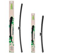 VALEO CANOPY Limpiaparabrisas - Kit De Escobillas Limpiaparabrisas Planas Hechas Con Materiales Naturales Y Reciclados CAN78+CAN47 - Frontales - Longitudes: 600mm+475mm - (Paquete de 2)