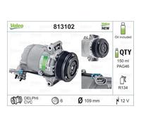 VALEO Compresor Aire Acondicionado para Opel Zafira (B A05 Astra H Caravan L35