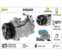 VALEO Compresor, aire acondicionado para VAUXHALL: Astra & OPEL: Astra (Ref: 699400)