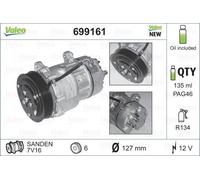 VALEO Compresor, aire acondicionado para VOLKSWAGEN: LT, Transporter (Ref: 699161)