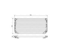 VALEO Condensador, Aire acondicionado 814045