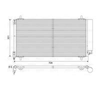 VALEO Condensador, Aire acondicionado 817740