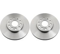 VALEO - Disco de freno aceitado - 197325 - Caja de discos 1 Ventilado - Eje delantero - Similar a diseño y calidad OE - Valeo, experto en frenado desde 1923 (Paquete de 2)