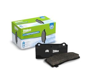 Valeo E-PERFORMANCE - Pastillas de freno - 610471 - Sef de 4 pastillas - Eje delantero - Totalmente equipadas con accesorios montados y no montados - Valeo, Experto en frenado desde 1923