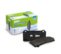 Valeo E-PERFORMANCE, Pastillas de freno, 610517, Sef de 4 pastillas, Eje delantero, Totalmente equipadas con accesorios montados y no montados, Valeo, Experto en frenado desde 1923