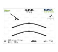 VALEO Escobilla Delant. Apto para VW Golf V 1K1 Audi A3 Sportback 8PA