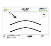 VALEO Escobilla Frente Wiper Blade Apto para VW Golf IV 1J1 Mazda 3 BK