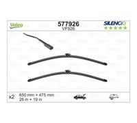VALEO Escobilla Frente Wiper Blade para Mercedes-Benz W246
