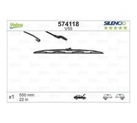 VALEO Escobilla para Toyota Hilux VII Pick-Up N1 N2 N3 Mercedes-Benz