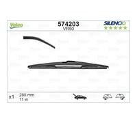 VALEO Escobilla Trasero Apto para Opel Grandland X 75 Renault Espace V Jr