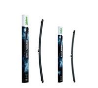 VALEO EVERGUARD - Premium - Kit de Escobillas Limpiaparabrisas Con Laminas de Silicona VSF55 + VSF45 - Longitudes: 550mm + 540mm - Escobillas Delanteras (Paquete de 2)
