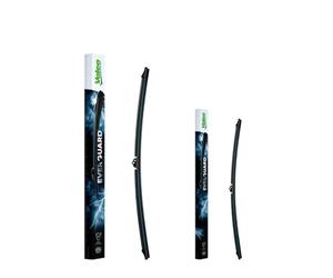 VALEO EVERGUARD - Premium - Kit de Escobillas Limpiaparabrisas Con Laminas de Silicona VSF65 + VSF35 - Longitudes: 650mm + 350mm - Escobillas Delanteras (Paquete de 2)