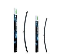 VALEO EVERGUARD - Premium - Kit de Escobillas Limpiaparabrisas Con Laminas de Silicona VSF70 + VSF65 - Longitudes: 700mm + 650mm - Escobillas Delanteras (Paquete de 2)