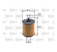 Valeo Filtro De Aceite 586563 Para Opel Vectra C 2.2 Hyundai Grand Santa Fé 9-3