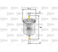 Valeo Filtro de gasolina 587040