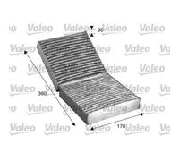 VALEO Filtro Habitáculo de Carbón Activado para Mercedes-Benz SLK R171 715508