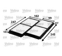 VALEO Filtro Habitáculo Partícula para Mazda 2 De _ Dh _ 3 De 715642