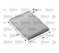 VALEO Filtro Habitáculo Partícula para Renault Mégane I BA0/1_ KA0/1_