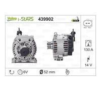 VALEO Generador Alternador 130A 14V para Mercedes-Benz Clase B