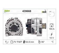 VALEO Generador Alternador 180A 14V Para BMW X6 F16 F86 X5 E70 5er Gran