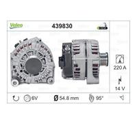 VALEO Generador Alternador 220A 14V Para BMW 5 Gran Turismo X3 Touring