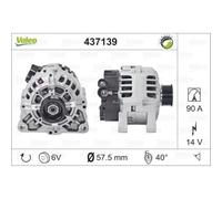 VALEO Generador Alternador 90A 14V Para Citroën Evasion Berlingo Kasten Jumpy