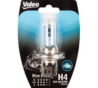 VALEO H4 Lámpara De Un Solo Foco Auto 12V 60/55W Blue Effect P43t-38 Original