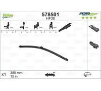 VALEO HYDROCONNECT Escobillas Limpiaparabrisas para AUDI A1 Sportback (8XA, 8XF)