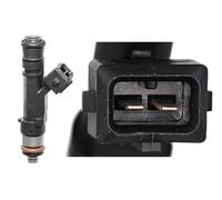 VALEO 348270 Válvula de inyección Inyector de gasolina Tipo de combustible PETROL Tipo de inyector LONG Longitud [mm] : Número de pines : Número de orificios : 4 Presión