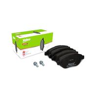 Valeo Juego de 4 Pastillas de Freno Expert 301465A, Eje Delantero | Equipado con Accesorios Montados, Certificación ECE-R90, Probados para Garantizar una Durabilidad y un Rendimiento Óptimos