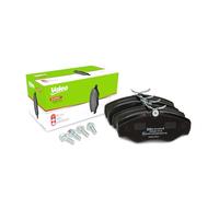 Valeo Juego de 4 Pastillas de Freno Expert 301545A, Eje Delantero | Equipado con Accesorios Montados, Certificación ECE-R90, Probados para Garantizar una Durabilidad y un Rendimiento Óptimos