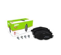 Valeo Juego de 4 Pastillas de Freno Expert 302271A, Eje Delantero