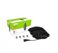 Valeo Juego de 4 Pastillas de Freno Expert 302416A, Eje Delantero | Equipado con Accesorios Montados, Certificación ECE-R90, Probados para Garantizar una Durabilidad y un Rendimiento Óptimos