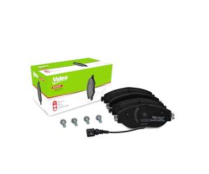 Valeo Juego de 4 Pastillas de Freno Expert 302416A, Eje Delantero | Equipado con Accesorios Montados, Certificación ECE-R90, Probados para Garantizar una Durabilidad y un Rendimiento Óptimos