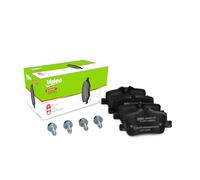Valeo Juego de 4 Pastillas de Freno Expert 302521A, Eje Trasero | Equipado con Accesorios Montados, Certificación ECE-R90, Probados para Garantizar una Durabilidad y un Rendimiento Óptimos