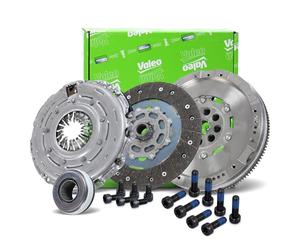 Valeo Kit de Embrague 837119 - Con Tapa, Con Disco | Diámetro Exterior de la Tapa del Volante: 235 mm, Presencia del Volante: Volante Bimasa