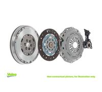 Valeo Kit de Embrague 837558 - Con Tapa, Con Disco | Diámetro Exterior de la Tapa del Volante: 215 mm, Presencia del Volante: Volante Bimasa