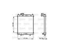 VALEO Kühler, Motorkühlung 731287