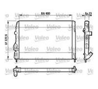 VALEO Kühler, Motorkühlung 732559
