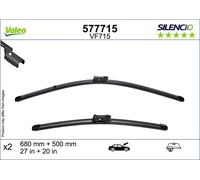 VALEO Limpiaparabrisas Delantero 2 Piezas para Ford Transit Custom V710