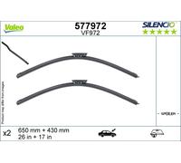 VALEO Limpiaparabrisas Delantero Compatible Para Citroën C4 Cactus