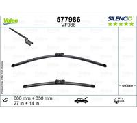 VALEO Limpiaparabrisas Delantero Compatible Para Renault Captur II