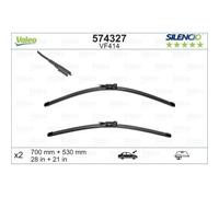 VALEO Limpiaparabrisas Delantero Para Mercedes-Benz Clase M W164