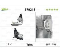 VALEO Motor del limpiaparabrisas para RENAULT: Clio, Symbol - Thalia, Thalia (Ref: 579218)