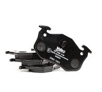 VALEO Pastillas de freno Essential 301396, Juego de 4 pastillas Eje trasero - Certificación ECE-R90